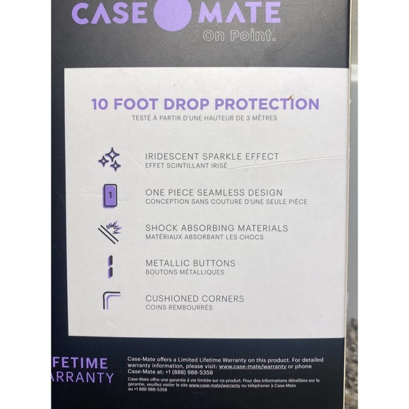 iPhone 11 Pro Phone Case Twinkle Stardust Case Mate New in Box - Picture 3 of 3